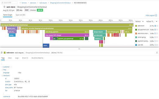Datadog APM Tracer  from Chrome web store to be run with OffiDocs Chromium online