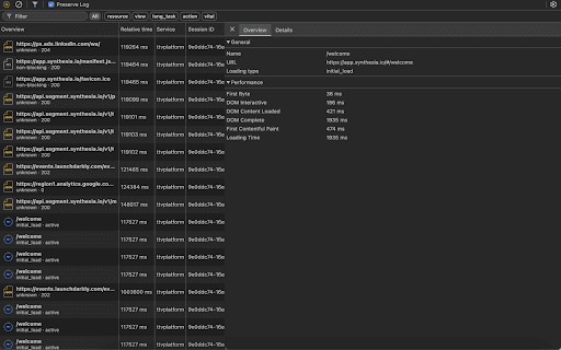DataDog Event Monitor  from Chrome web store to be run with OffiDocs Chromium online
