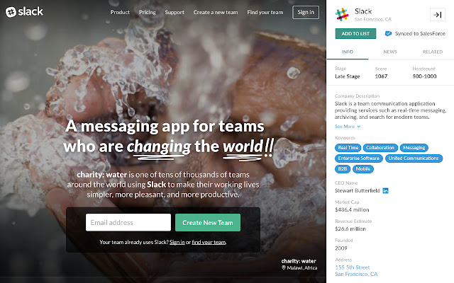 DataFox Profiles  from Chrome web store to be run with OffiDocs Chromium online