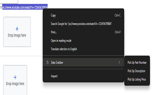 Data Grabber  from Chrome web store to be run with OffiDocs Chromium online