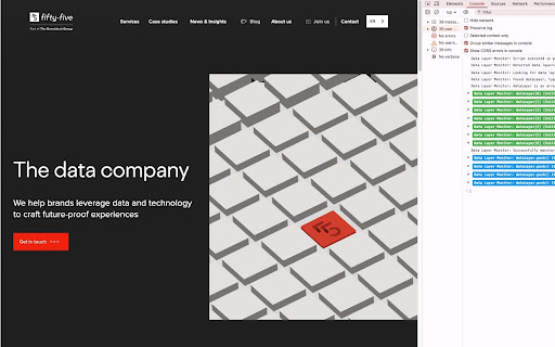 Data Layer Monitor  from Chrome web store to be run with OffiDocs Chromium online
