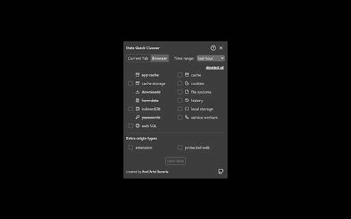 Data quick cleaner  from Chrome web store to be run with OffiDocs Chromium online