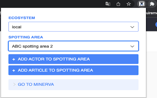 DataScouts Market Intelligence plugin  from Chrome web store to be run with OffiDocs Chromium online