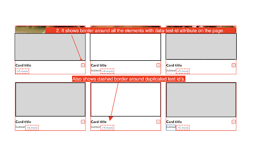 Data Test Id Inspector  from Chrome web store to be run with OffiDocs Chromium online