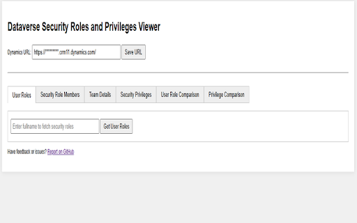 Dataverse Security Roles and Privileges Viewer  from Chrome web store to be run with OffiDocs Chromium online