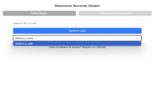 Dataverse Security Roles Viewer  from Chrome web store to be run with OffiDocs Chromium online