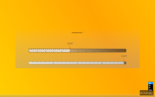 Date Ruler  from Chrome web store to be run with OffiDocs Chromium online