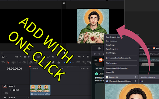 Davinchi OIL  from Chrome web store to be run with OffiDocs Chromium online