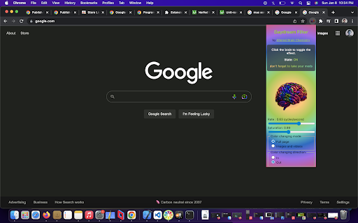 Daydream Filter  from Chrome web store to be run with OffiDocs Chromium online