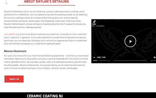 Daylan’s Detailing  from Chrome web store to be run with OffiDocs Chromium online