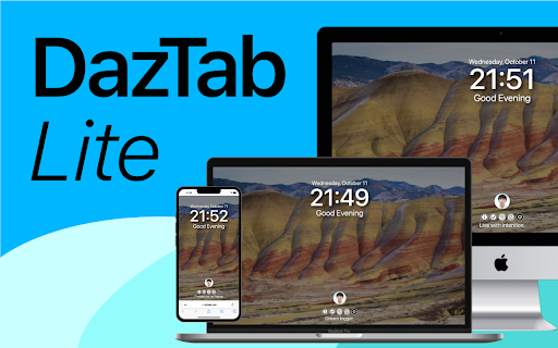 DazTab  from Chrome web store to be run with OffiDocs Chromium online