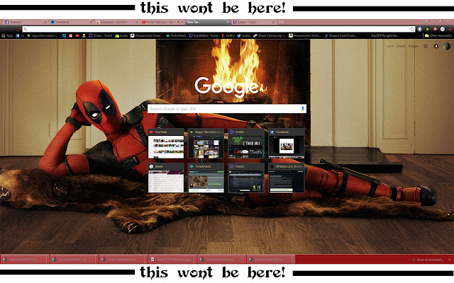 Deadpool uit de Chrome-webwinkel wordt uitgevoerd met OffiDocs Chromium online