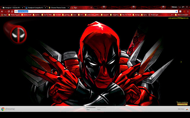 Deadpool Done Right 1366x768 da Chrome Web Store para ser executado com OffiDocs Chromium online