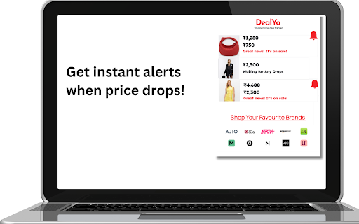 DealYo  from Chrome web store to be run with OffiDocs Chromium online