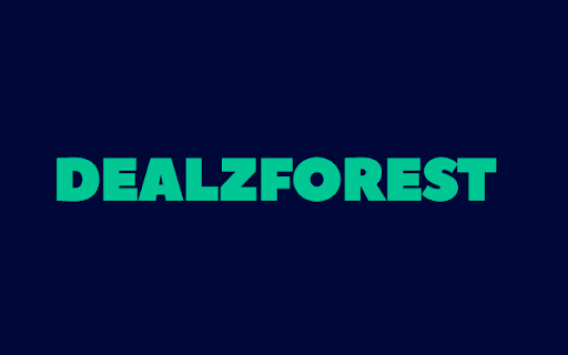 DealzForest Clever sparen mit den neuesten Gutscheinen  from Chrome web store to be run with OffiDocs Chromium online