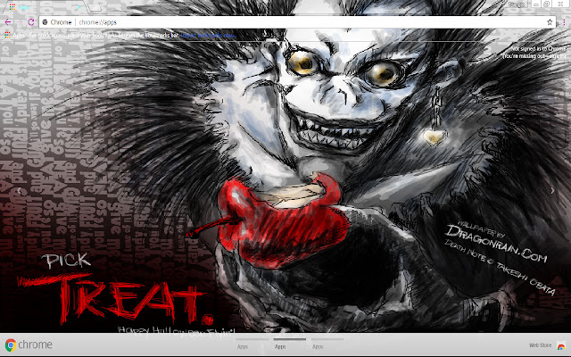 Death Note :Cadence 1366x768  from Chrome web store to be run with OffiDocs Chromium online