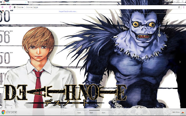 Death Note Temperance 1366x768 מחנות האינטרנט של Chrome להפעלה עם OffiDocs Chromium מקוון