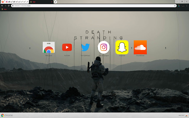 Death Stranding | Background HOT 2019  from Chrome web store to be run with OffiDocs Chromium online
