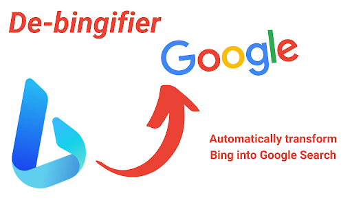De bingifier  from Chrome web store to be run with OffiDocs Chromium online