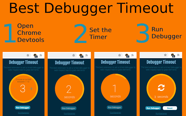 Debugger Timeout  from Chrome web store to be run with OffiDocs Chromium online