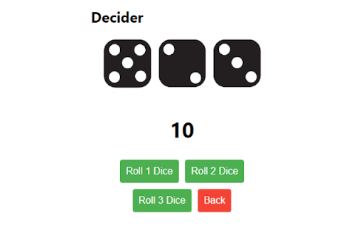Decider  from Chrome web store to be run with OffiDocs Chromium online