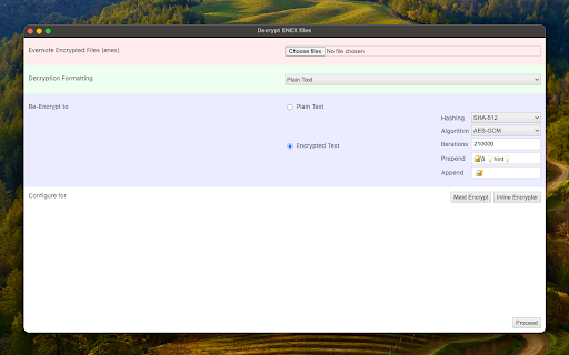 Decrypt Notes for Evernote™  from Chrome web store to be run with OffiDocs Chromium online