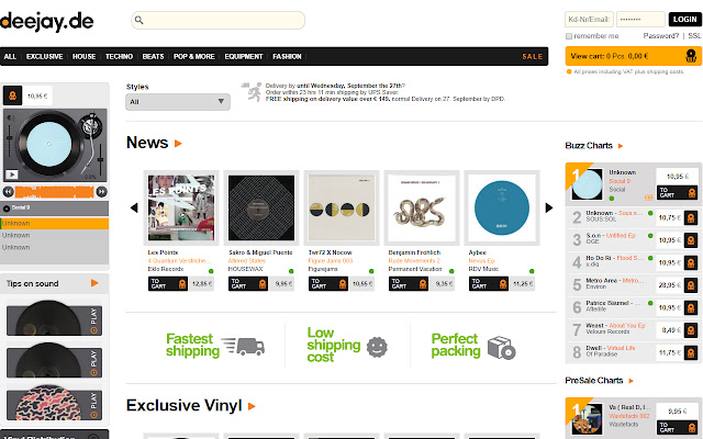 deejay.de goodies  from Chrome web store to be run with OffiDocs Chromium online