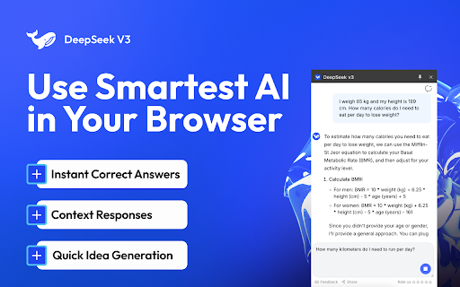 DeepSeek v3  from Chrome web store to be run with OffiDocs Chromium online