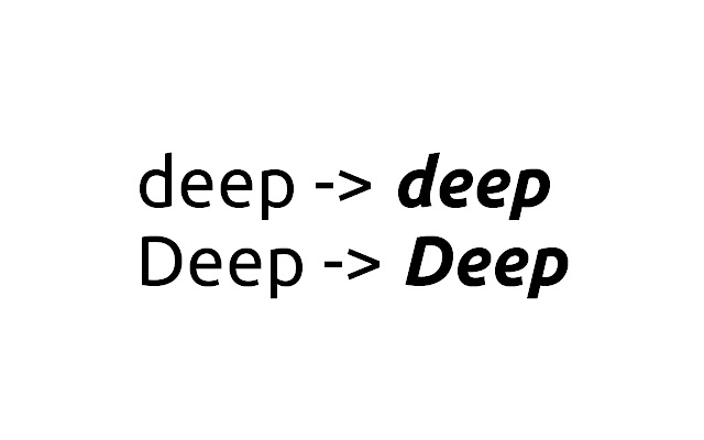 Deep to **_Deep_**  from Chrome web store to be run with OffiDocs Chromium online