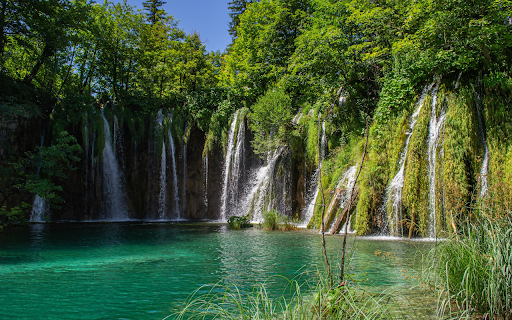 Deep waterfalls and lakes  from Chrome web store to be run with OffiDocs Chromium online