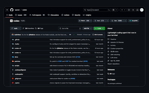 DeepWiki Button  from Chrome web store to be run with OffiDocs Chromium online