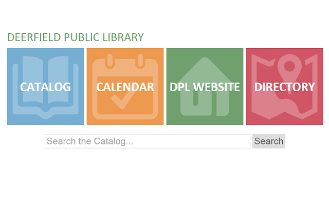 Deerfield Public Library Public Kiosk  from Chrome web store to be run with OffiDocs Chromium online