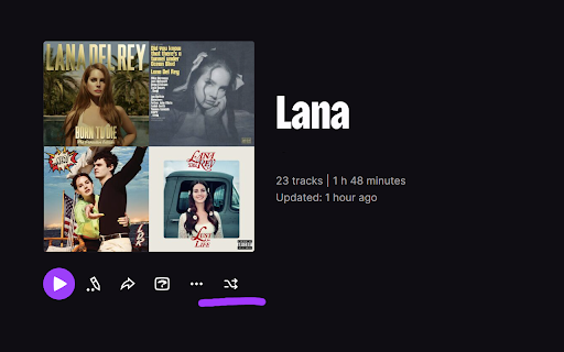 Deezer Playlist Shuffle  from Chrome web store to be run with OffiDocs Chromium online