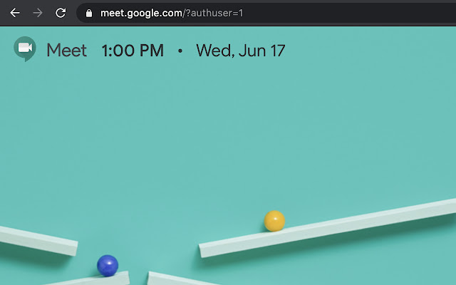 Default Google Meet account  from Chrome web store to be run with OffiDocs Chromium online