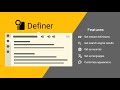 Definer Popup Dictionary  Translator  from Chrome web store to be run with OffiDocs Chromium online