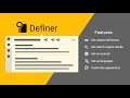 Definer Popup Dictionary Translator из интернет-магазина Chrome для запуска с OffiDocs Chromium онлайн