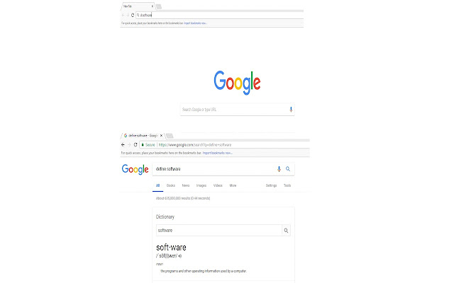 Define Word Shortcut  from Chrome web store to be run with OffiDocs Chromium online
