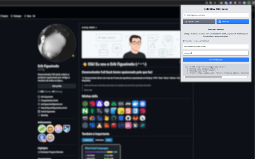 Definitive URL Saver  from Chrome web store to be run with OffiDocs Chromium online