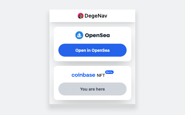 DegeNav  from Chrome web store to be run with OffiDocs Chromium online