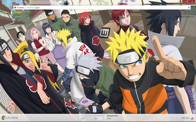 Deidara Gaara Itachi Uchiha  from Chrome web store to be run with OffiDocs Chromium online