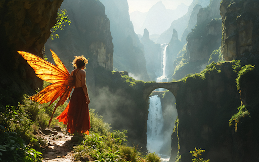 delicate fairy nature  from Chrome web store to be run with OffiDocs Chromium online