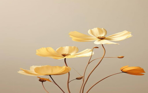 delicate flowers wallpaper  from Chrome web store to be run with OffiDocs Chromium online