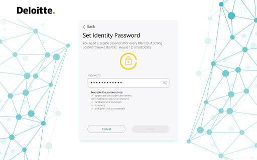 Deloitte Credentials Wallet  from Chrome web store to be run with OffiDocs Chromium online
