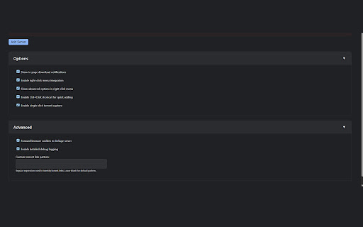 DelugeFlow  from Chrome web store to be run with OffiDocs Chromium online