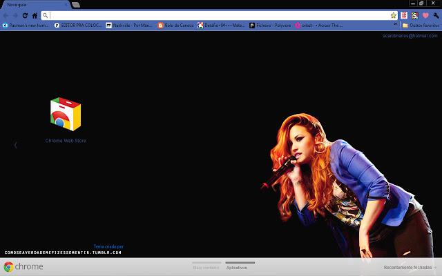 Demi Lovato 4.0  from Chrome web store to be run with OffiDocs Chromium online