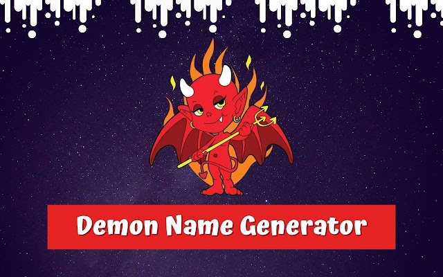Demon Name Generator | 5999+ of Demon Names  from Chrome web store to be run with OffiDocs Chromium online