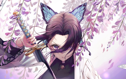 Demon Slayer Shinobu  from Chrome web store to be run with OffiDocs Chromium online