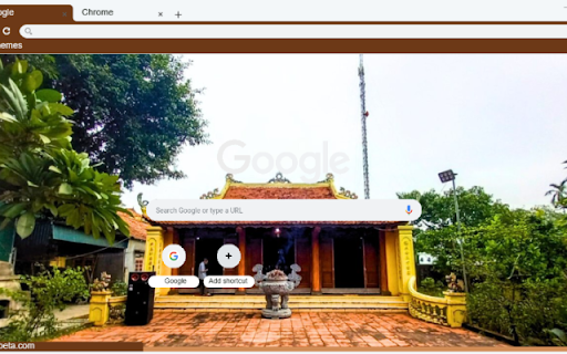 Den Co Trang  from Chrome web store to be run with OffiDocs Chromium online