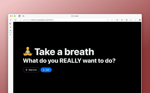 Dengtab Stay focus  from Chrome web store to be run with OffiDocs Chromium online