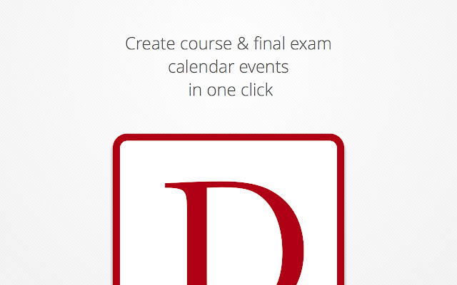 Denison Course Calendar Event Generator  from Chrome web store to be run with OffiDocs Chromium online